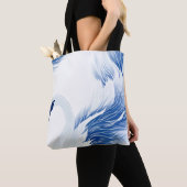 Chinesisches Schwanenmuster Tasche (Von Nahem)