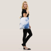 Chinesisches Schwanenmuster Tasche (Am Model)