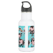 Chinesisches Schweinejahr 2019 Original Monogram B Edelstahlflasche (Rückseite)