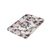 Chinesisches Schweinejahr 2019 Ursprünglicher zeic Badematte (Schrägansicht)