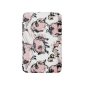 Chinesisches Schweinejahr 2019 Ursprünglicher zeic Badematte (Vorderseite Vertikal)