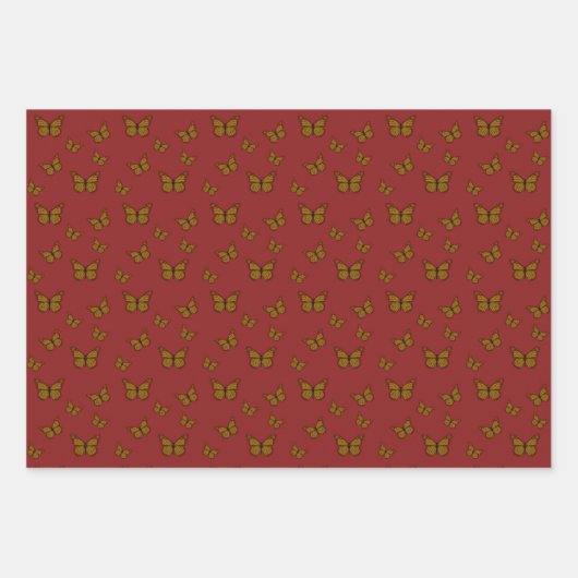 Chinesisches Set für das Monarchschleifen Geschenkpapier Set (Vorderseite)