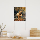 Chinesisches Shar-Pei Dog Art Print Poster (Küche)