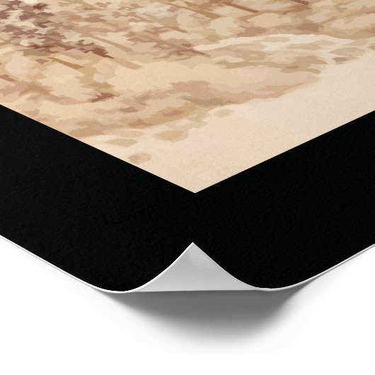 Chinesisches Sprichwort, das Sie schaffen werden Poster (Ecke)