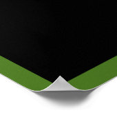 Chinesisches Sprichwort Poster (Ecke)