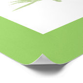 Chinesisches Sprichwort Poster (Ecke)