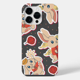 Chinesisches Sternzeichen Hase iPhone 14 Pro Max Hülle