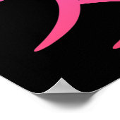 Chinesisches Symbol für Liebe Poster (Ecke)