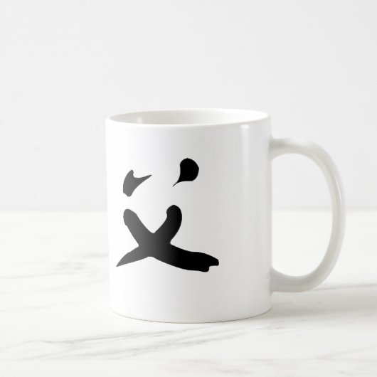 Chinesisches Symbol für shifu Kaffeetasse (Rechts)