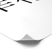 Chinesisches Symbol für Überlebende Poster (Ecke)