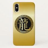 Chinesisches Symbol-Jahr des Drachen GBG Case-Mate iPhone Hülle (Rückseite)