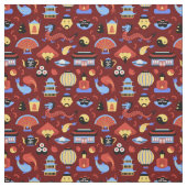 Chinesisches Symbol Stoff (Muster)