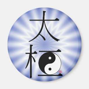 Chinesisches Tai-Chi Ying Yang Licht Magnet