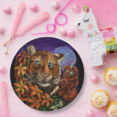 Chinesisches Tierjahr der Tiger Paper-Teller Pappteller (Party)