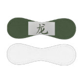 Chinesisches Tierzeichen Dragon grün Baseball (Paneele)
