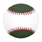 Chinesisches Tierzeichen Dragon grün Baseball (Rückseite)