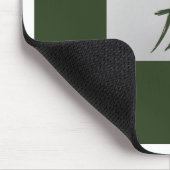 Chinesisches Tierzeichen Dragon grün Mousepad (Ecke)