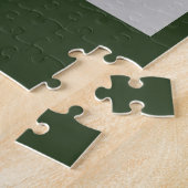 Chinesisches Tierzeichen Dragon grün Puzzle (Seite)