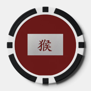 Chinesisches Tierzeichen Pokerchips