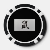 Chinesisches Tierzeichen Rat Pokerchips (Rückseite)