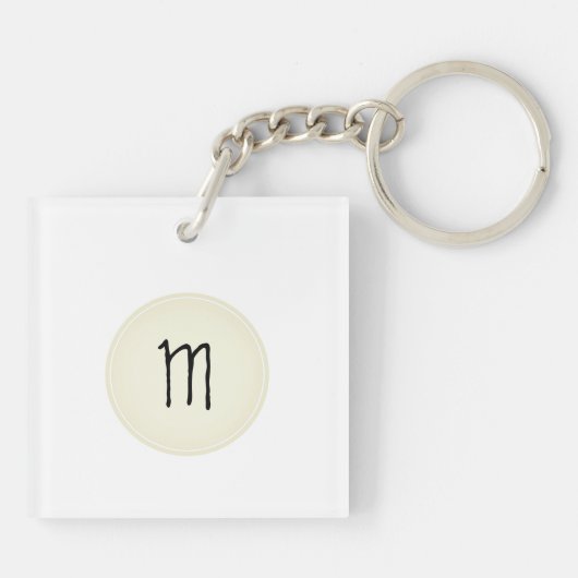 Chinesisches Tiger Jahr Geburtstag K Schlüsselanhänger (Rückseite)