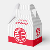 Chinesisches traditionelles Baby 100 Tage 百 日 Geschenkschachtel (Vorderseite)