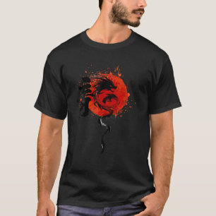 Chinesisches traditionelles Neujahrsjahr des Drach T-Shirt