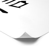 Chinesisches Vertrauenssymbol Poster (Ecke)