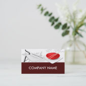 Chinesisches Visitenkarte (Stehend Vorderseite)