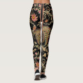 Chinesisches Vogelmuster Leggings (Rückseite)