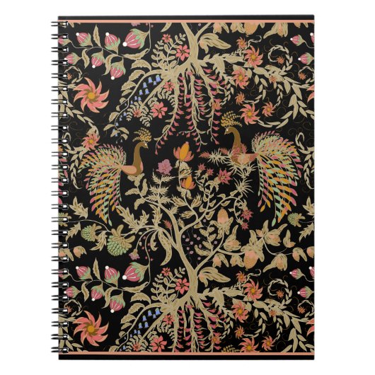 Chinesisches Vogelmuster Notizblock (Vorderseite)