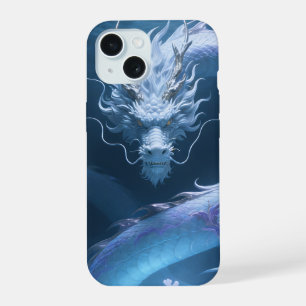 Chinesisches Wasserdrache-Kunst-Fantasy-Design mit iPhone 15 Hülle