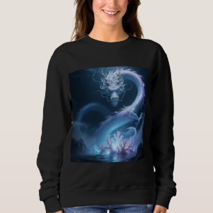 Chinesisches Wasserdrache-Kunst-Fantasy-Design mit Sweatshirt