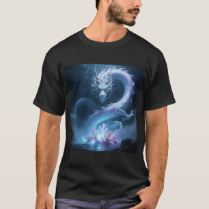 Chinesisches Wasserdrache-Kunst-Fantasy-Design mit T-Shirt