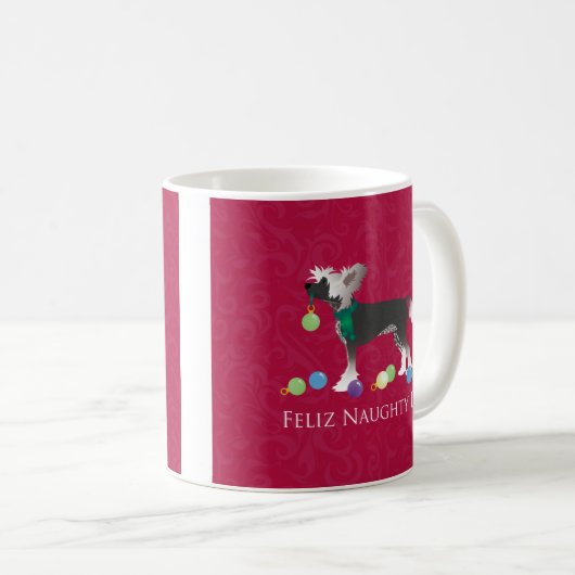 Chinesisches Weihnachtsdesign Kaffeetasse (VorderseiteRechts)