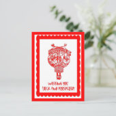 Chinesisches Werk 12 Postkarte (Stehend Vorderseite)