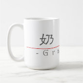 Chinesisches Wort für Großmutter 10134_2.pdf Kaffeetasse (Links)