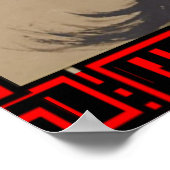 Chinesisches Zodiac Horster Poster (Ecke)