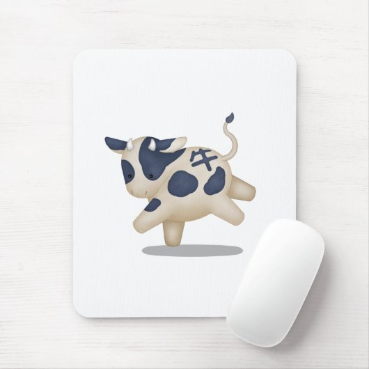 Chinesisches Zodiac Ox Niedlich Astrologie Zeichen Mousepad (Mit Mouse)