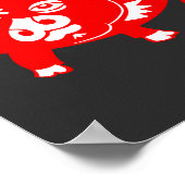 Chinesisches Zodiac Pig Poster (Ecke)