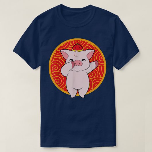 Chinesisches Zodiac-Schwein 426 T-Shirt (Design vorne)