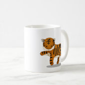 Chinesisches Zodiac Tiger Niedlich Astrologie-Zeic Kaffeetasse (VorderseiteRechts)