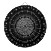 Chinesisches Zodiac Wheel Custom Dart Board Dartscheibe (vorne)
