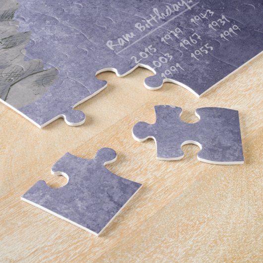 Chinesisches Zodiaka-Jahr der Ram Art Puzzle (Seite)