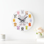 Chinesisches Zodiaka Jahr der Ratte Große Wanduhr (Zuhause)