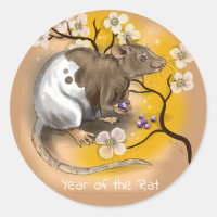 Chinesisches Zodiaka Jahr der Ratte