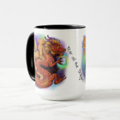 Chinesisches Zodiaka Jahr des Drachen Tasse (Vorderseite Links)