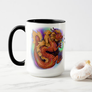 Chinesisches Zodiaka Jahr des Drachen Tasse