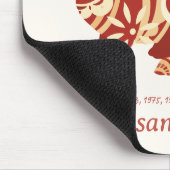 Chinesisches Zodiaka-Jahr des Kaninchenzeichens Mousepad (Ecke)