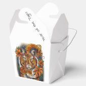 Chinesisches Zodiaka-Jahr des Tiger Geschenkschachtel (Geöffnet)